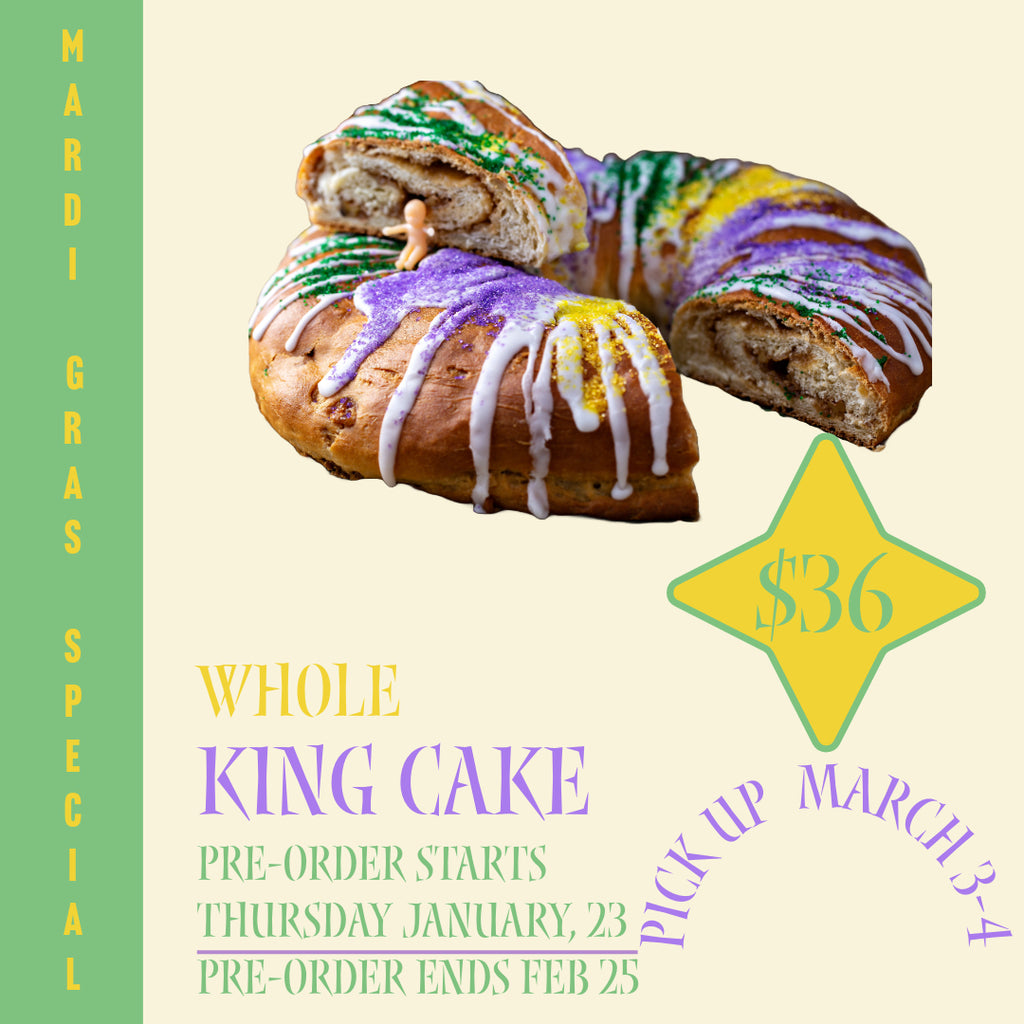 King Cake Pre-Order 2025